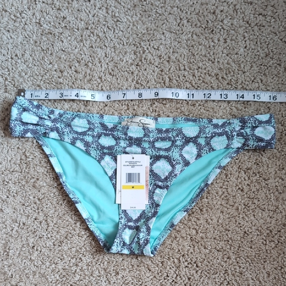 Jessica Simpson Snake Print Bikini Bottom